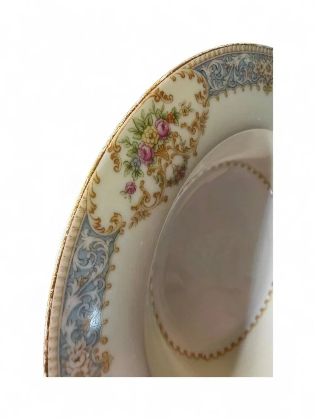 Vintage Rose China Clermont Bowl - Movie Prop from Occupied Japan